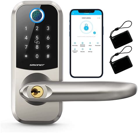 smart door lock keyless entry